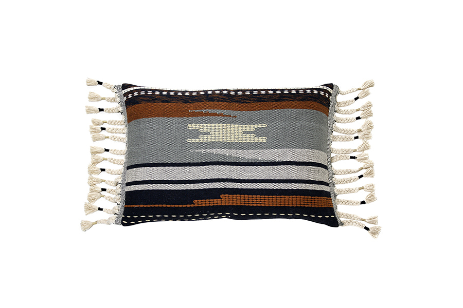 Aztec with tassels cushion cover - multi color (50x70cm) 속솜포함 제품