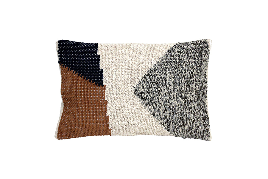 Knotted Autumn cushion cover - multi color (40x60cm) 속솜포함 제품