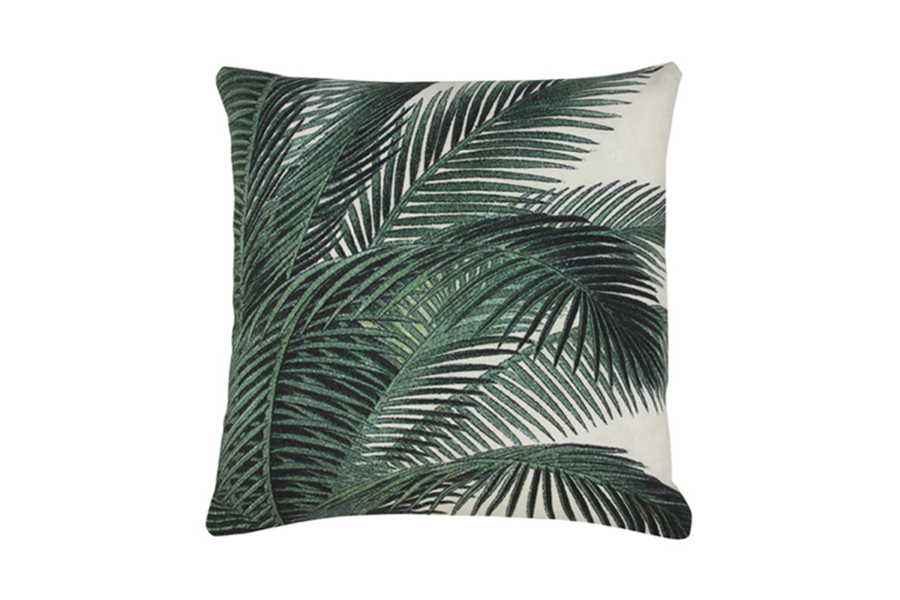 Palm Leaves cushion cover - printed (45x45cm) 속솜포함 제품
