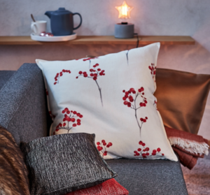 Milla cushion cover red (50x50cm)