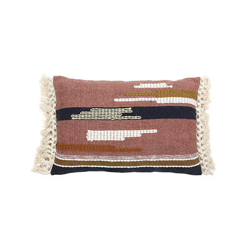 Aztec with tassels cushion cover - multi color (40x60cm) 속솜포함 제품