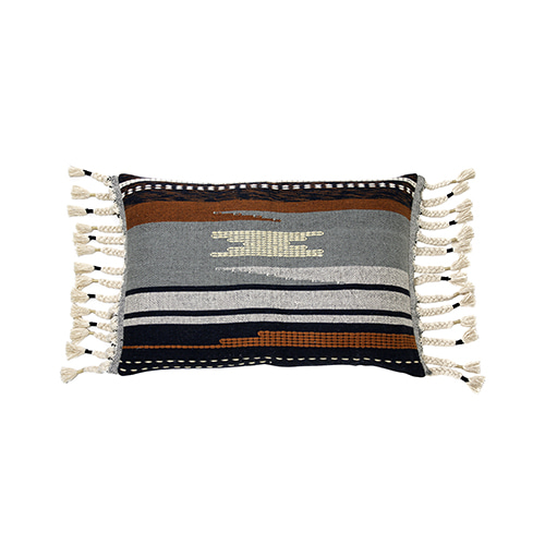Aztec with tassels cushion cover - multi color (50x70cm) 속솜포함 제품