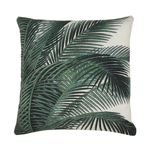 Palm Leaves cushion cover - printed (45x45cm) 속솜포함 제품