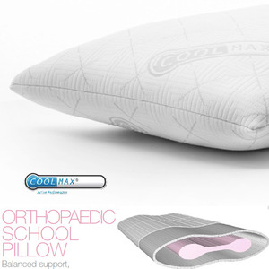 Orthopaedico School pillow 오토페디코 아동용/성인용 낮은 베개 