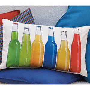 Party cushion cover - multi color (30x50cm)